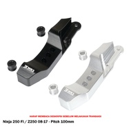 Front Radial Caliper Bracket WR3 Ninja 250 Fi Old Z250 '08-17 Pitch 100mm