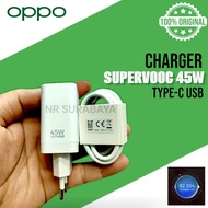 [NR] Original OPPO SuperVOOC Casan Charger 45W A60 A3Pro 5G A3X Reno 12F Reno 7 8T A57 A74 A77S A95