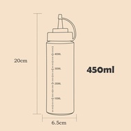 Alechaung ขวดบีบ  ขวดบีบซอส 1000ml ขวดบีบใส่นมข้น ขวดใส่ซอส ขวดเครื่องปรุง  ขวดซอส ขวดใส่น้ำปลา ขวดบ