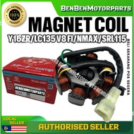 YAMAHA Y16ZR / LC135 V8 FI / NMAX / SRL115 MAGNET COIL KOIL FIELD FUEL COIL A CLASS TOKAHI HIGH QUAL