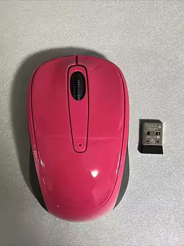 for Microsoft Wireless Mouse 3500/4000 Portable Blue Shadow Mini Receiver Business Comfortable Offic