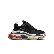 promo Sneakers Balenciaga Triple S Sneaker 'Black Red' 2018 Made in