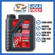 Nhớt Liqui Moly 4T Street Race 10w40 " kèm lọc nhớt " xe số