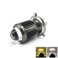 Đèn pha Led H4 siêu sáng - 2 chế độ sáng vàng và trắng