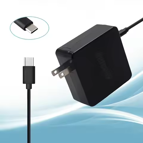 20V 3.25A 65W US Plug / EU Plug Type-C Charger USB-C PD Fast Wall Charger For 65W Type-C Laptop/Smar