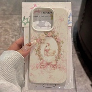 TPU Material Pink Elegant Swan Floral Bow Pattern Phone Case For Xiaomi 15T Pro 5G 15 14T 13T 14 13 