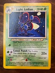 pokemon tcg card light ledian 24/105