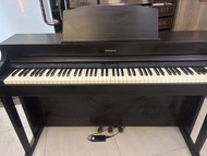 Hp603 Roland digital piano wooden keys with bemch