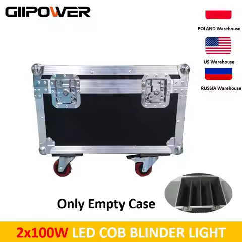 Only 1 Empty Flight Case For LED BLINDER COB 200W LED COB 2 eyes 2x 100W RGBW 4IN1 Blinder Lighting 