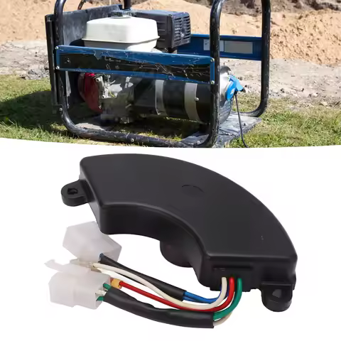 Automatic Voltage Regulator 3 Phase 8 Wires AVR Voltage Regulator for 5 To 7.5kw Generator