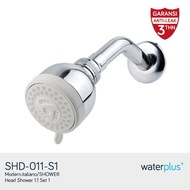 SHD-011-S1 | Chrome Shower Head Set (3 Sprays)