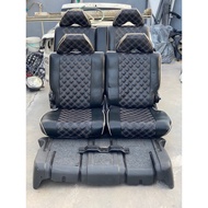 Seat Sambung Move L9 Cover Hitam Leather for Perodua Kenari