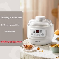 หม้อโจ๊กสำหรับใช้ในบ้าน DDZ-A08Q6หมีหม้อตุ๋นไฟฟ้าเซรามิกสำหรับ0.8L หม้อเซรามิกบ้านรังนกเสริมซุปอาหาร