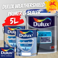 Dulux Weathershield Primer Sealer 18177 15222 Exterior Interior Wall Sealer 15527 (5L)Undercoat(Song Fatt) Solvent Base