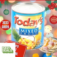 TODAYS FRUIT COCKTAIL 3033G X 1