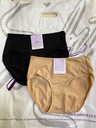 Sabina กางเกงชั้นใน รุ่น Panty Zone (Bikini) รหัส SUXZM4106 สีเนื้อเข้ม และดำ