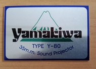 โลโก้ติดหัวกระเป๋าเครื่องฉายหนัง 35 mm วรนันท์t79 tokiwa t60 t54 yamakiwa y80