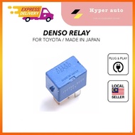 Toyota denso relay made in japan 4 pin 12v 90987 - 02027 156700 - 2870 power relay original perodua