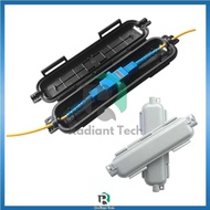 FTTH Fiber Cable Protective Box Waterproof SC Coupler Connector Cover Heat Shrink Tube Case 6Ba