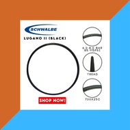 SCHWALBE ROAD BIKE TIRE WIRED LUGANO 700X25C AND ROAD CRUISER 700X35C AND LUGANO II 700X28C