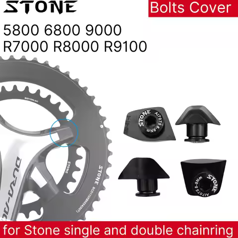 AL7075 Chainring Cap Cover 4 Bolts for Shimano 105 R7000 R8000 R7100 R8100 R9100 R9200 6800 9000 Roa