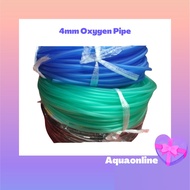 Aquarium Oxygen Pipe 4mm Air Line Tubing Oxygen Pump Hose Pipe Colorful Pipe Akuarium Pipe Aquarium Hose