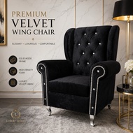 (Ready Stock) Chesterfield Wing Chairs sofa perabot murah