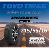 (POSTAGE) 215/55/16 TOYO PROXES CR1 NEW CAR TIRES TYRE TAYAR