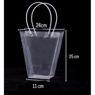 Plastic Bag - H3 Flower Basket - Handle