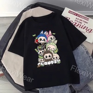 COD🚚 tshirt woman cotton Plus-size LABUBU 100% cotton t shirt 5xl shirt Color Tshirt