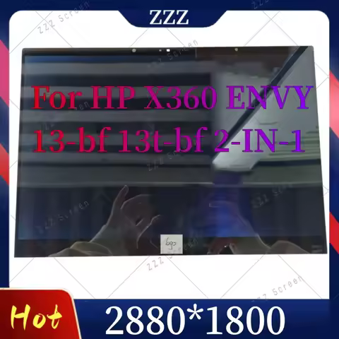 13.3" OLED ATNA33AA01 For HP X360 ENVY 13-bf 13t-bf 2-IN-1 LCD Touch Screen Laptop Replacement Assem