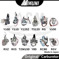 MIKUNI Japan 100% Original Carburetor Motorcycle Motor Carb Karburetor Yamaha RXS TZM Y80 Y100 Y110 125Z RXZ TS RG RGV