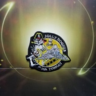 超時空要塞MACROSS VF-1S VALKYRIE一条輝 女武神 徽章Logo 魔術貼戰術士氣章 （刺繡款-圓形戰機款）肩章 襟章