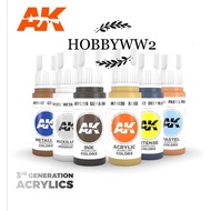 AK INTERACTIVE AK11061-AK11090 AK GEN3 ARCYLIC PAINT