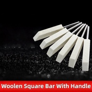 Grinding Machine Polishing Blanket With Handle Wool Strip Wool Polishing Strip Mirror Wool Blanket