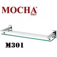 MOCHA BATHROOM M301 GLASS SHELF (50CM)