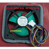 (D3) PANASONIC NR-BY552XSMY 4515JL-09W-B36 DC14V 0.2A 4 WIRE COOLING FAN