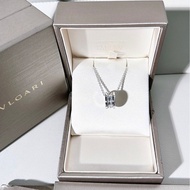 Bvlagri寶格麗 B.Zero1 系列 白金螺旋滿鑽項鍊
