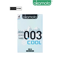 Okamoto Condoms 安全避孕套 - 003 Cool Condoms Pack of 4s