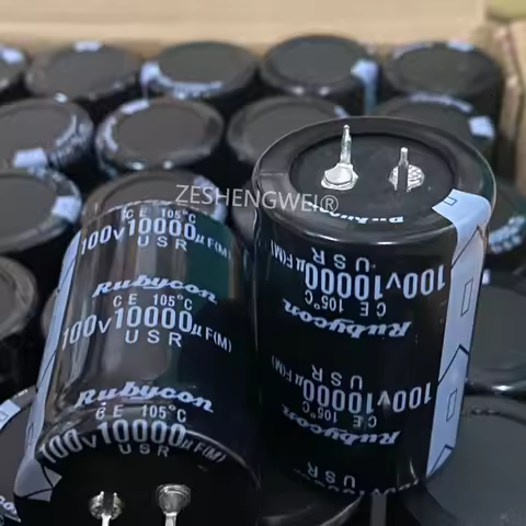 30-2PCS 100V10000UF Electrolytic capacitor 10000UF100V 10000uf 100v 35*50mm Amplifier Audio Filter C