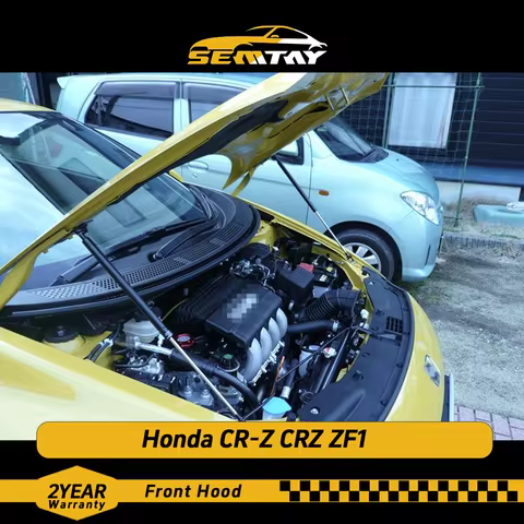 SEMTAY Hood Struts Compatible with Honda CR-Z CRZ ZF1 Bonnet Lift Support spring Shocks Damper