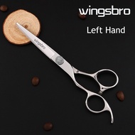 wingsbro 6.5" Left-Handed Hairdressing Scissors，Professional Left-Handed Hair Scissors,Salon Barber 