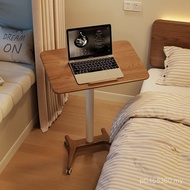 Computer Desk Desk Foldable Small Apartment Household Factory Study Table Bedside Movable Solid Wood