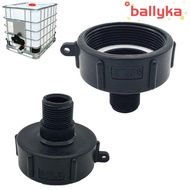 BALLYKA IBC Ton Barrel Connector, S60 Plastic IBC Tank Adapter,  Accessories IBC Fitting Hose Connector Ton Barrel