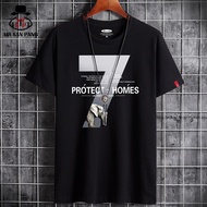 MSP Newest T Shirt for Men Clothing Fitness White O Neck Man T-shirt For Male Oversized Anime S-6XL 