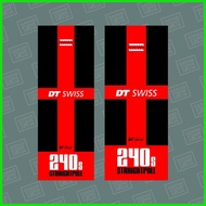 Decal Sticker Hub Freehub DT swiss 240s