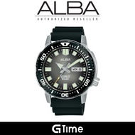 [Official Warranty] Alba AL4641X AL4641X1 Automatic Men's Analog Watch Water Resistant Watch 100m Si