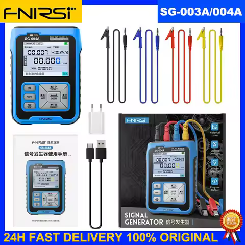 FNIRSI SG-004A SG-003A Multifunctional Signal Generator PT100 Thermocouple Resistance Pressure Trans