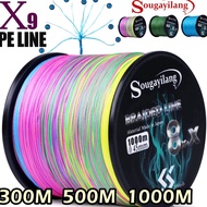 VIRAL Sougayilang PE Line 9 Strands 300M 500M X9 Braided Fishing Line Fishing Line