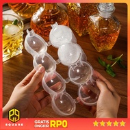 MOFINE Round Jelly Ice Cube Mold 4 Grid Ice Cube Mold - TW-160 Original 99 Square